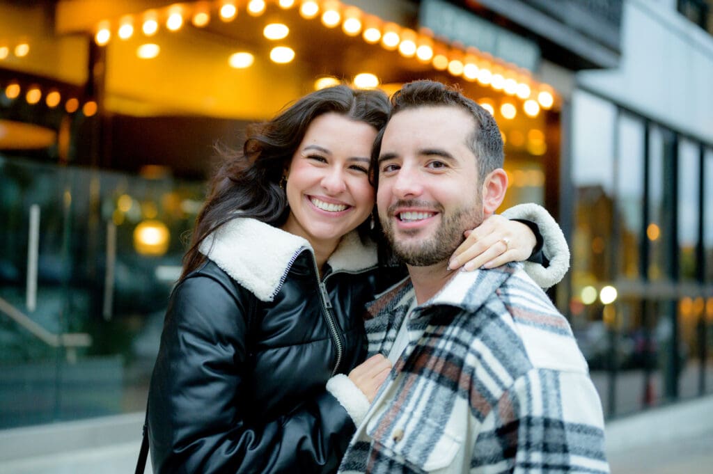 Kitchener Waterloo engagement photos uptown Waterloo